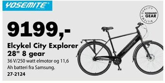 Elcykel City Explorer 28" 8 gear