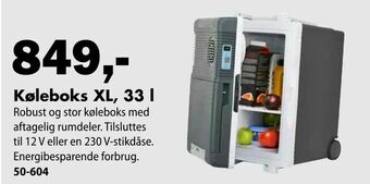 Biltema Køleboks XL, 33 l tilbud