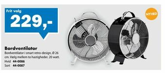 Biltema Bordventilator tilbud