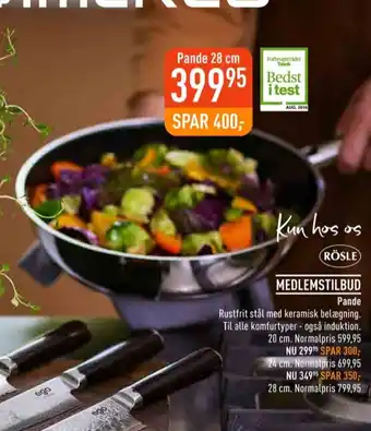 Imerco Rösle stegepande tilbud