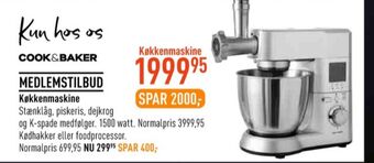 Imerco Cook & baker køkkenmaskine tilbud