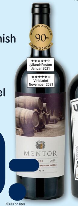 REMA 1000 Mentor red port finish douro doc portugal tilbud