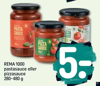REMA 1000 Rema 1000 pastasauce eller pizzasauce tilbud