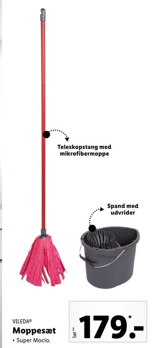 Lidl Moppesæt tilbud