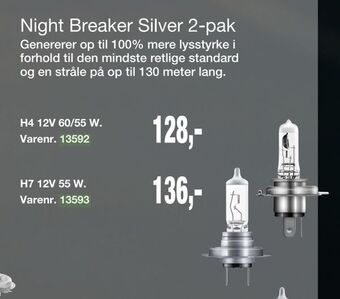 Harald Nyborg Night breaker silver 2-pak tilbud