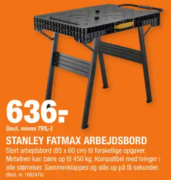 Stanley Fatmax Arbejdsbord