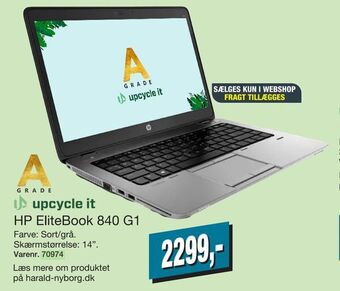 Harald Nyborg Hp elitebook 840 g1 tilbud