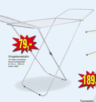 Harald Nyborg Vingetørrestativ tilbud