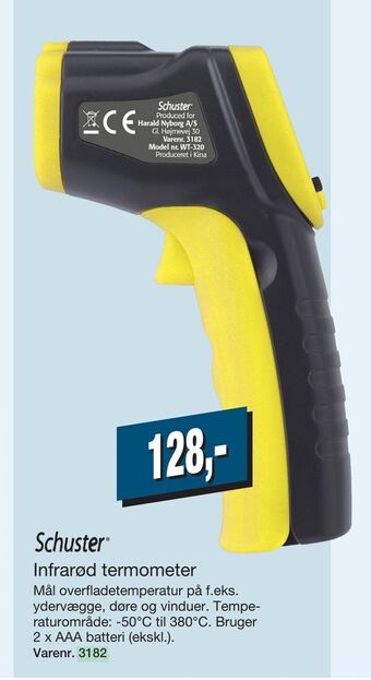 Harald Nyborg Infrarød termometer tilbud