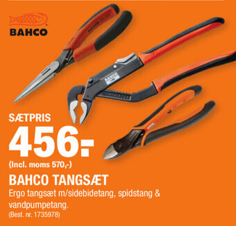 Stark Bahco Tangsæt tilbud
