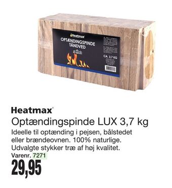 Harald Nyborg Optændingspinde lux 3,7 kg tilbud