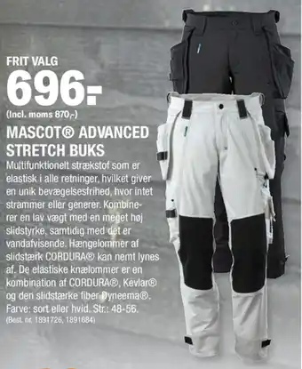 Stark Mascot Advanced Stretch Buks tilbud
