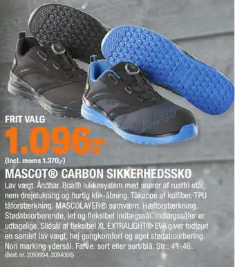 Stark Mascot Carbon Sikkerhedssko tilbud