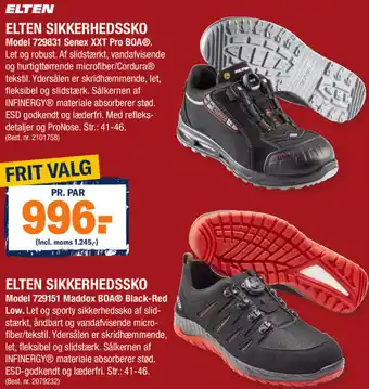 Stark Elten Sikkerhedssko 729831, Elten Sikkerhedssko 729151 tilbud