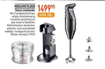 Imerco Deluxe stavblender tilbud