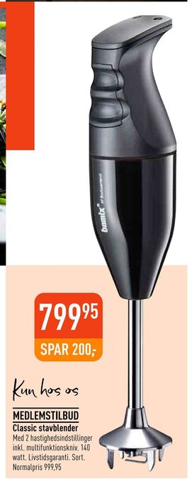 Imerco Classic stavblender tilbud