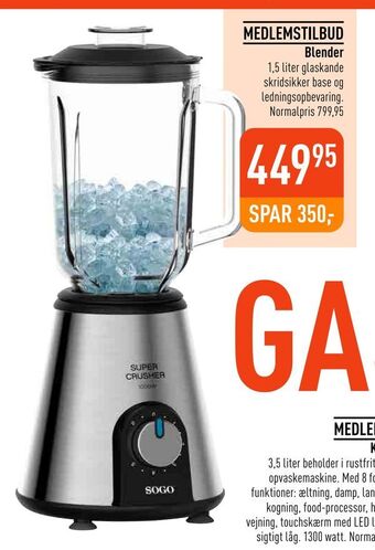 Imerco Blender tilbud
