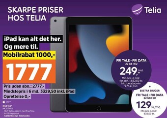 Power Ipad 10,2" tilbud