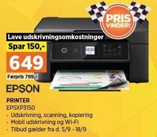 Power Printer tilbud