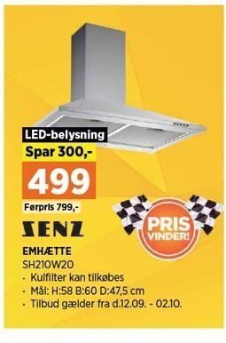 Power Emhætte tilbud