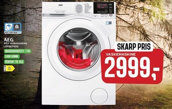 Skousen Aeg vaskemaskine tilbud