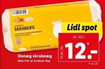Lidl Danæg æg tilbud
