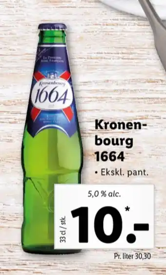 Kronenbourg 1664 øl