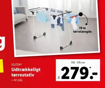 Lidl Vileda tørrestativ tilbud