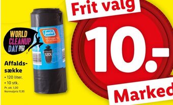Lidl Purio affaldsposer tilbud