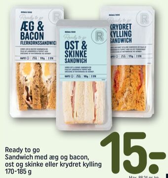 REMA 1000 Rema 1000 sandwich tilbud