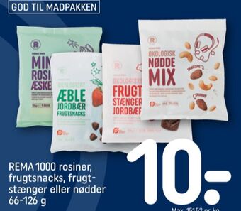 Rema 1000 frugtsnack