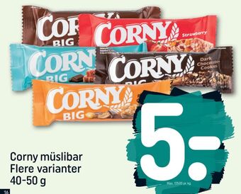 REMA 1000 Corny myslibar tilbud