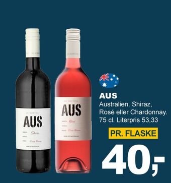 Let-Køb Ukendt australsk rødvin tilbud