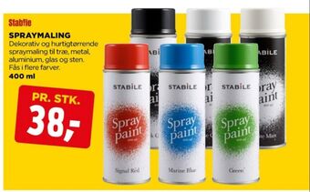 jem & fix Stabile spraymaling tilbud