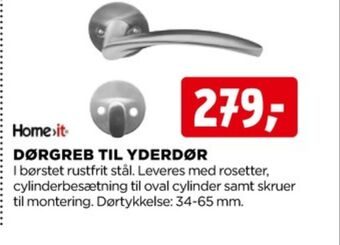 jem & fix Home it dørgreb tilbud