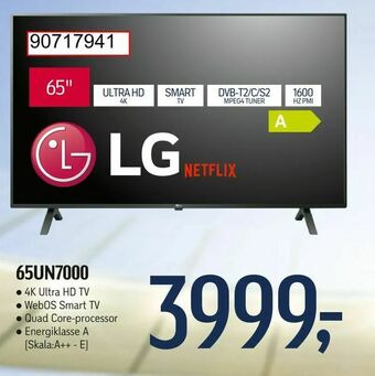 Føtex LG 65un7000 tilbud