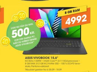 Expert Asus bærbar pc tilbud