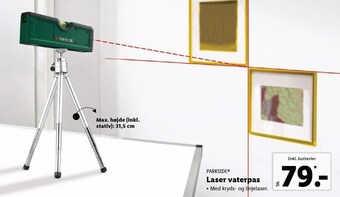 Lidl Laser vaterpas tilbud
