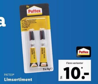 Limsortiment