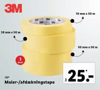 Lidl Maler-/afdækningstape tilbud
