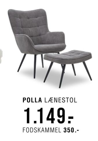 Ilva Polla lænestol tilbud