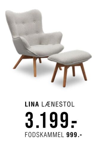 Ilva Lina lænestol tilbud