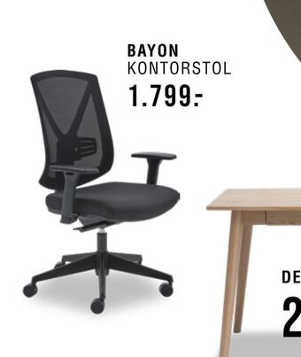 Ilva Bayon kontorstol tilbud