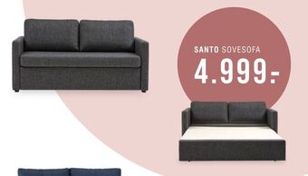 Ilva Santo sovesofa tilbud
