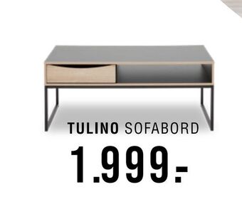 Ilva Tulino sofabord tilbud