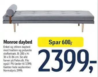 Monroe daybed
