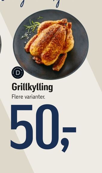 Føtex Grillkylling tilbud