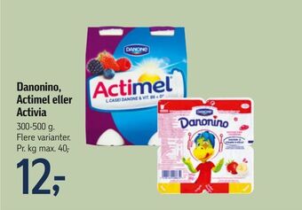 Føtex Danonino, actimel eller activia tilbud
