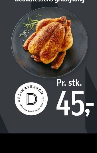 Føtex Delikatessens grillkylling tilbud