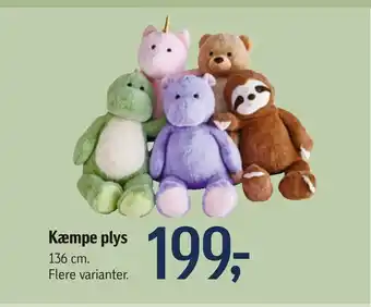 Føtex Kæmpe plys tilbud